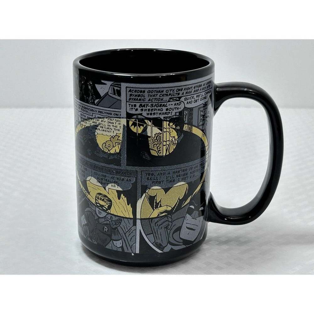 Zak! Designs‎ Batman Comic Book 12 oz Ceramic Coffee Mug DC Comics Bat-Mite Cup